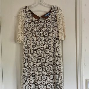 Antonio Melani Crochet Dress size 12